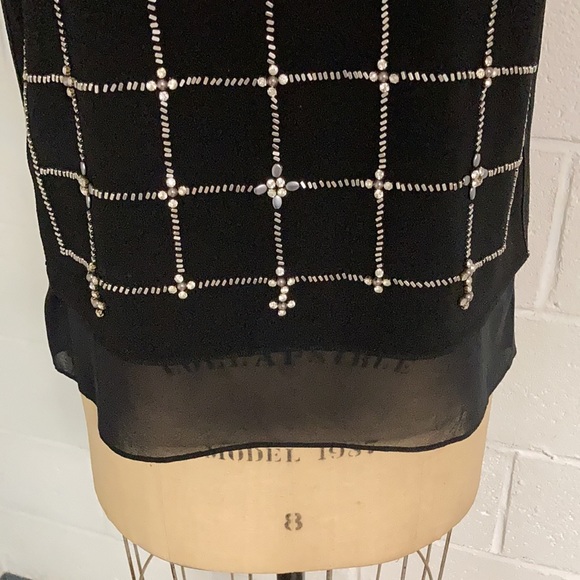 Tory Burch Metallic Sleeveless Top - Picture 3 of 7